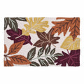 Fall Ambrosia Leaves Bath Rug, 20x30