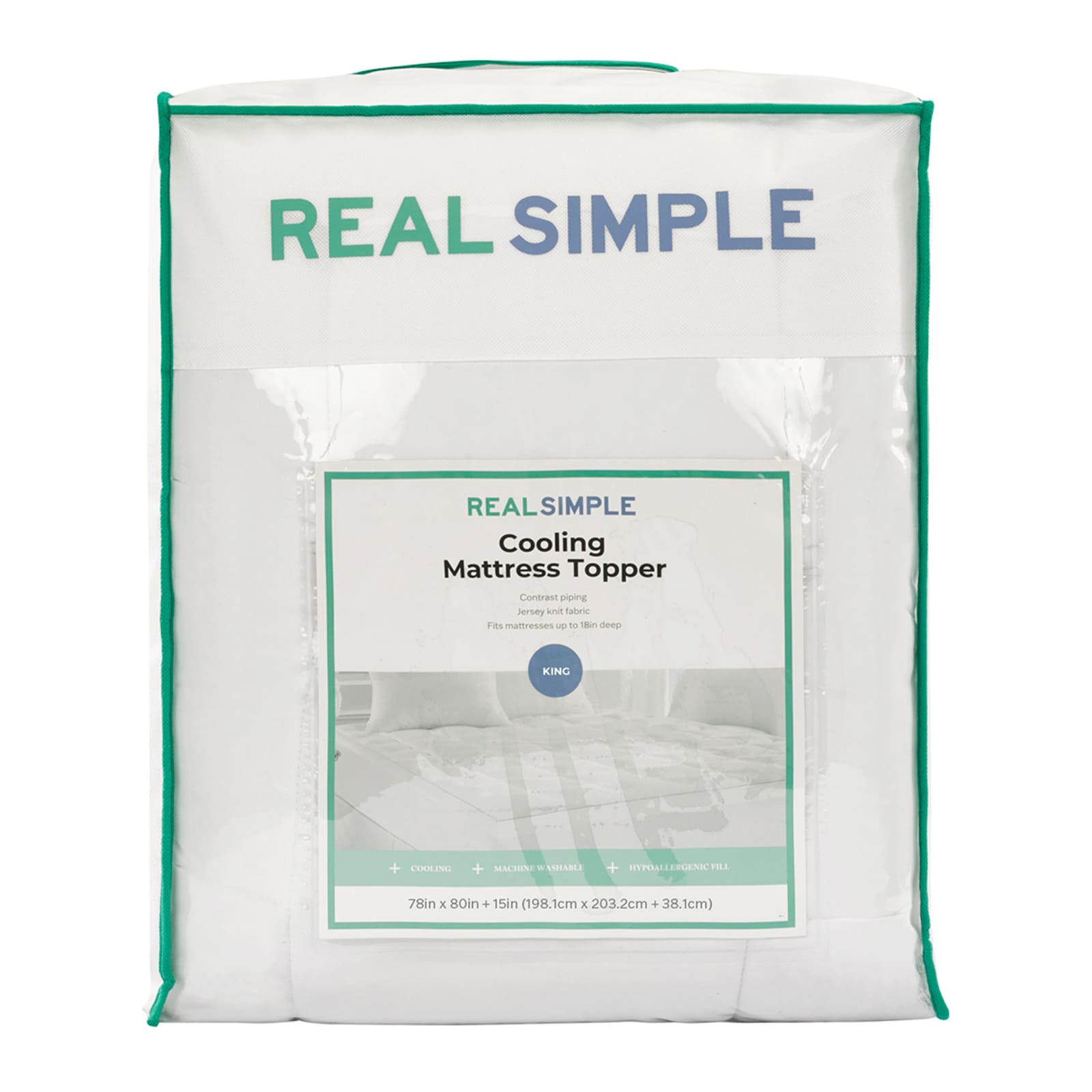 Cooling Comfort Knit Mattress Topper