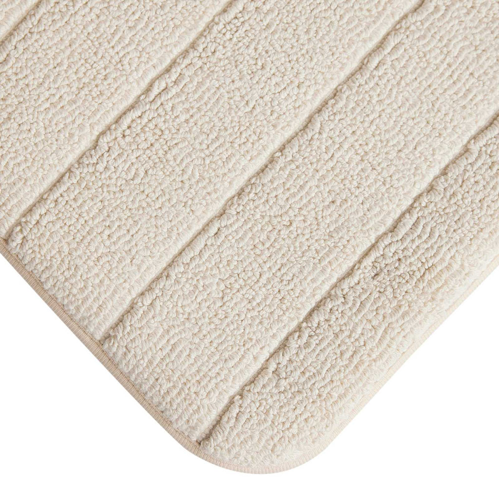 Sandshell Cotton Memory Foam Bath Rug, 20x30