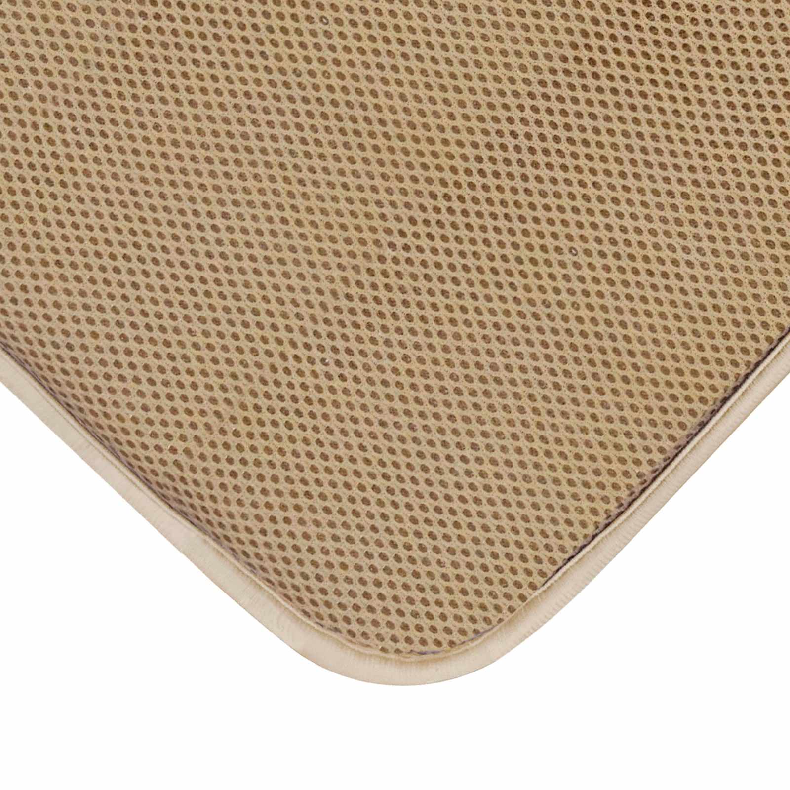 Sandshell Cotton Memory Foam Bath Rug, 20x30