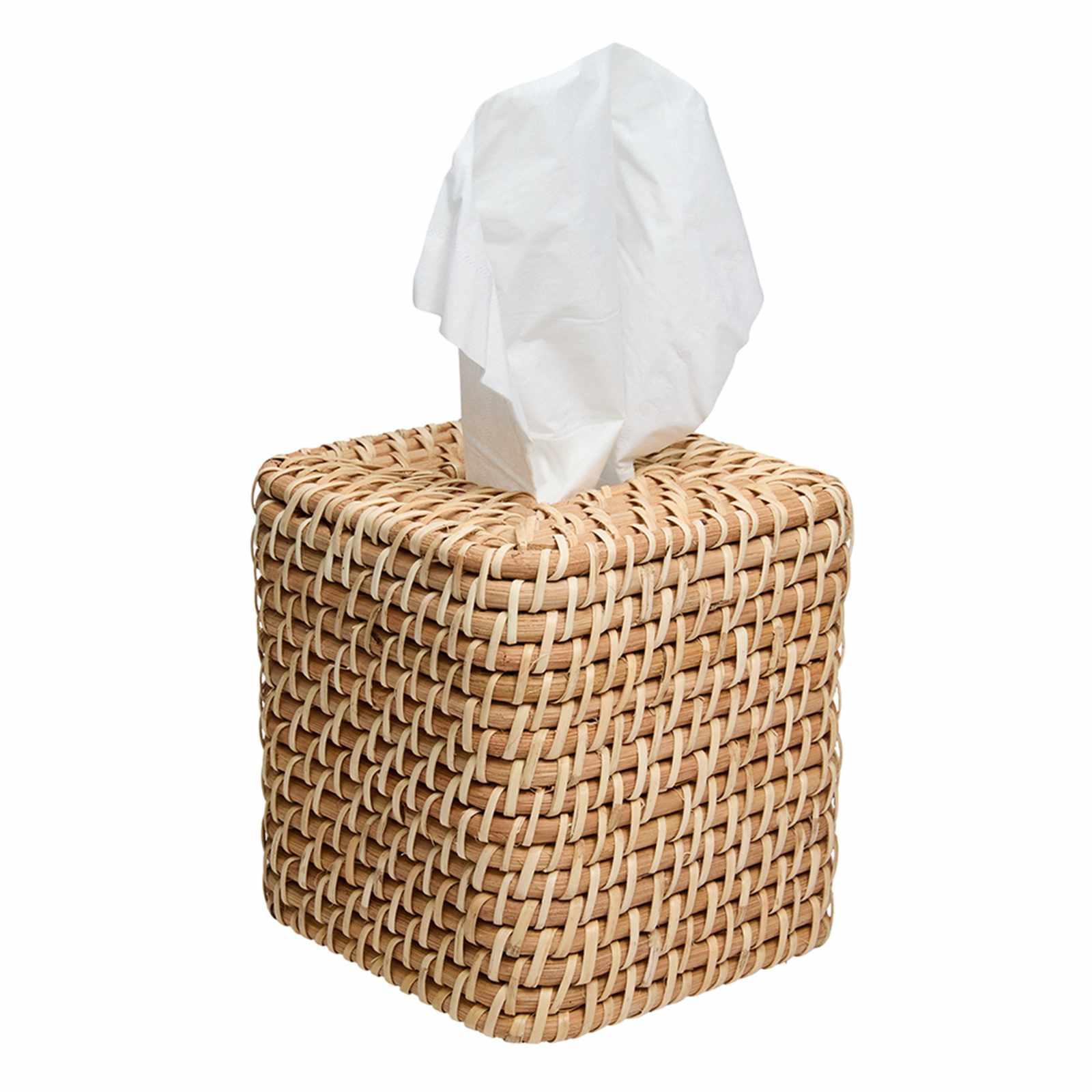 Rattan Tissue Cover, 6"