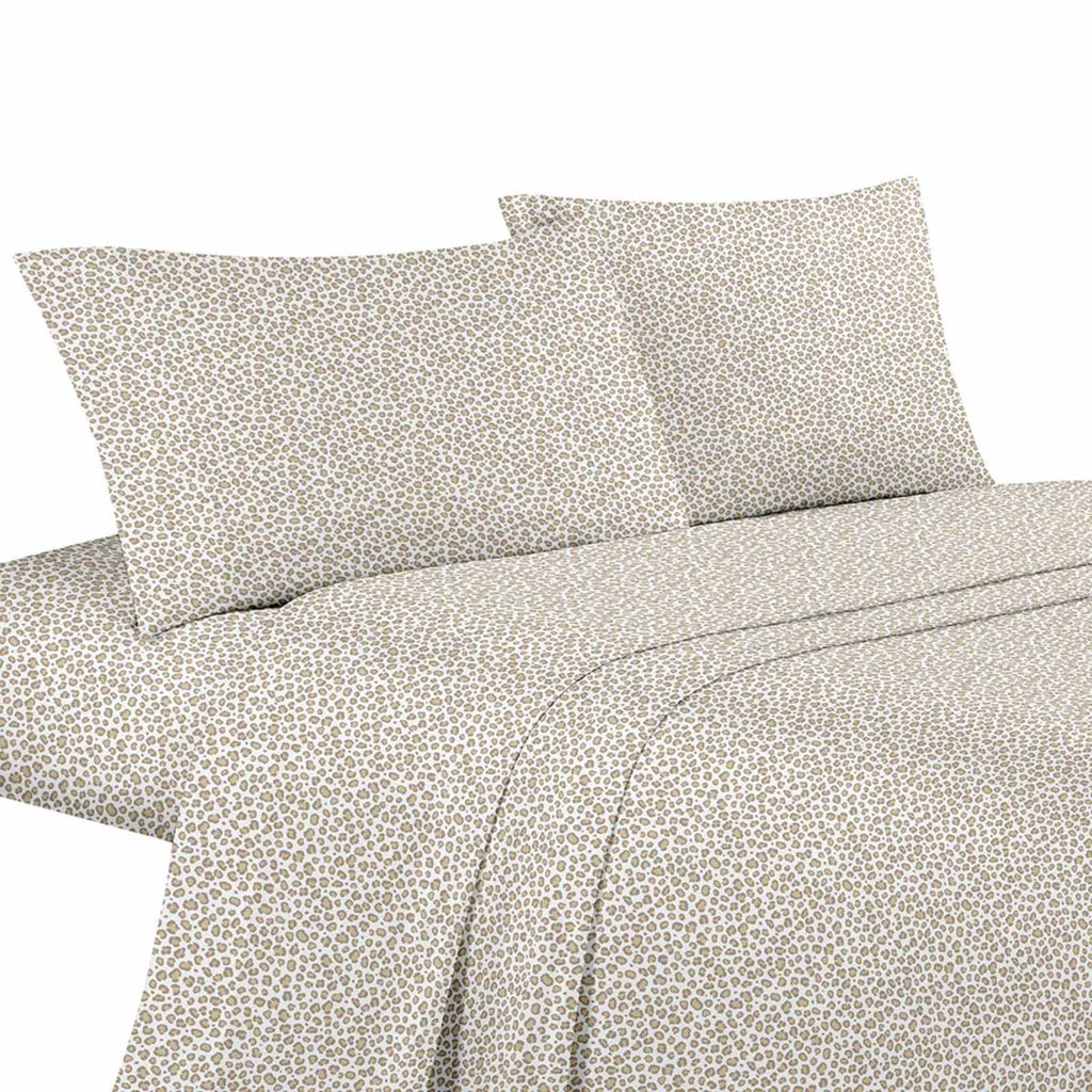 Leopard Cooling Microfiber Sheet Set, King