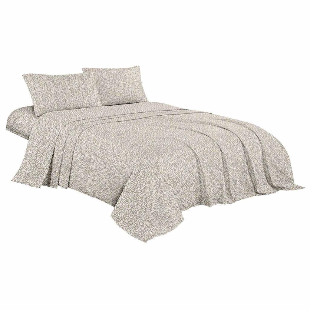 Leopard Cooling Microfiber Sheet Set, King