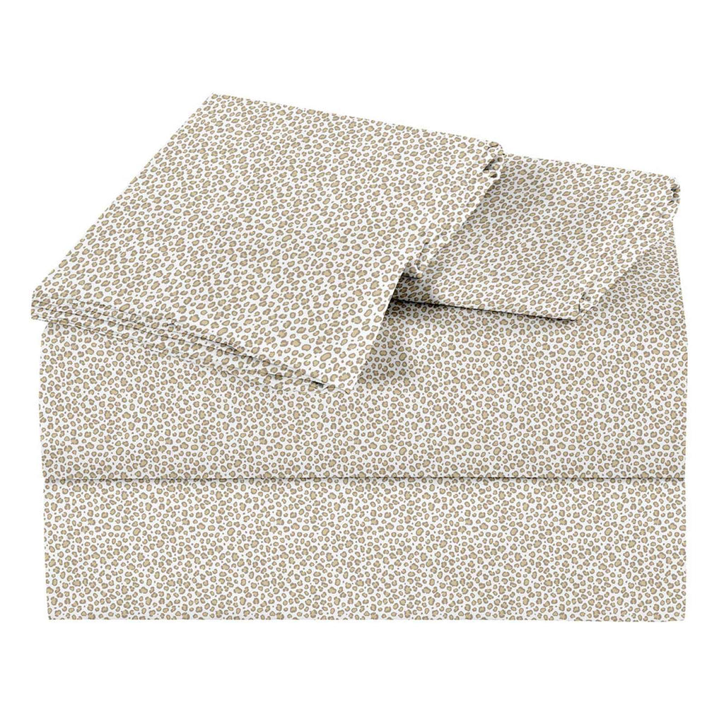 Leopard Cooling Microfiber Sheet Set, King