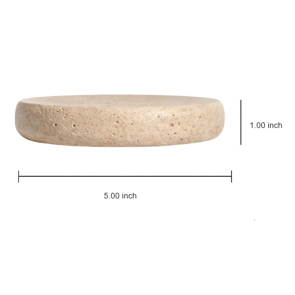 Stone Soap Dish, 5"