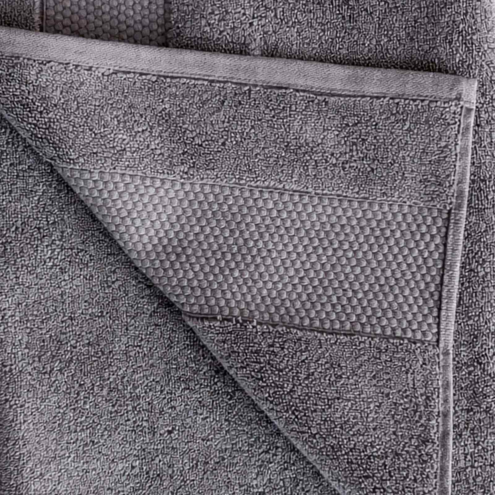 Grey Classic Turkish Solid Zero Twist Towels
