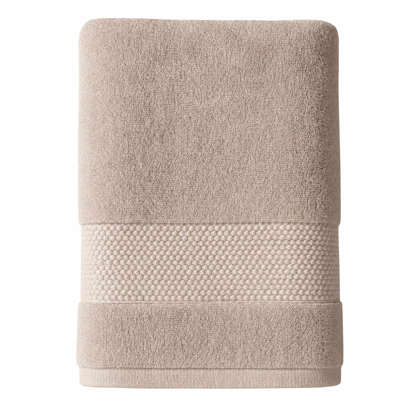 Simply Taupe Classic Turkish Solid Zero Twist Towels