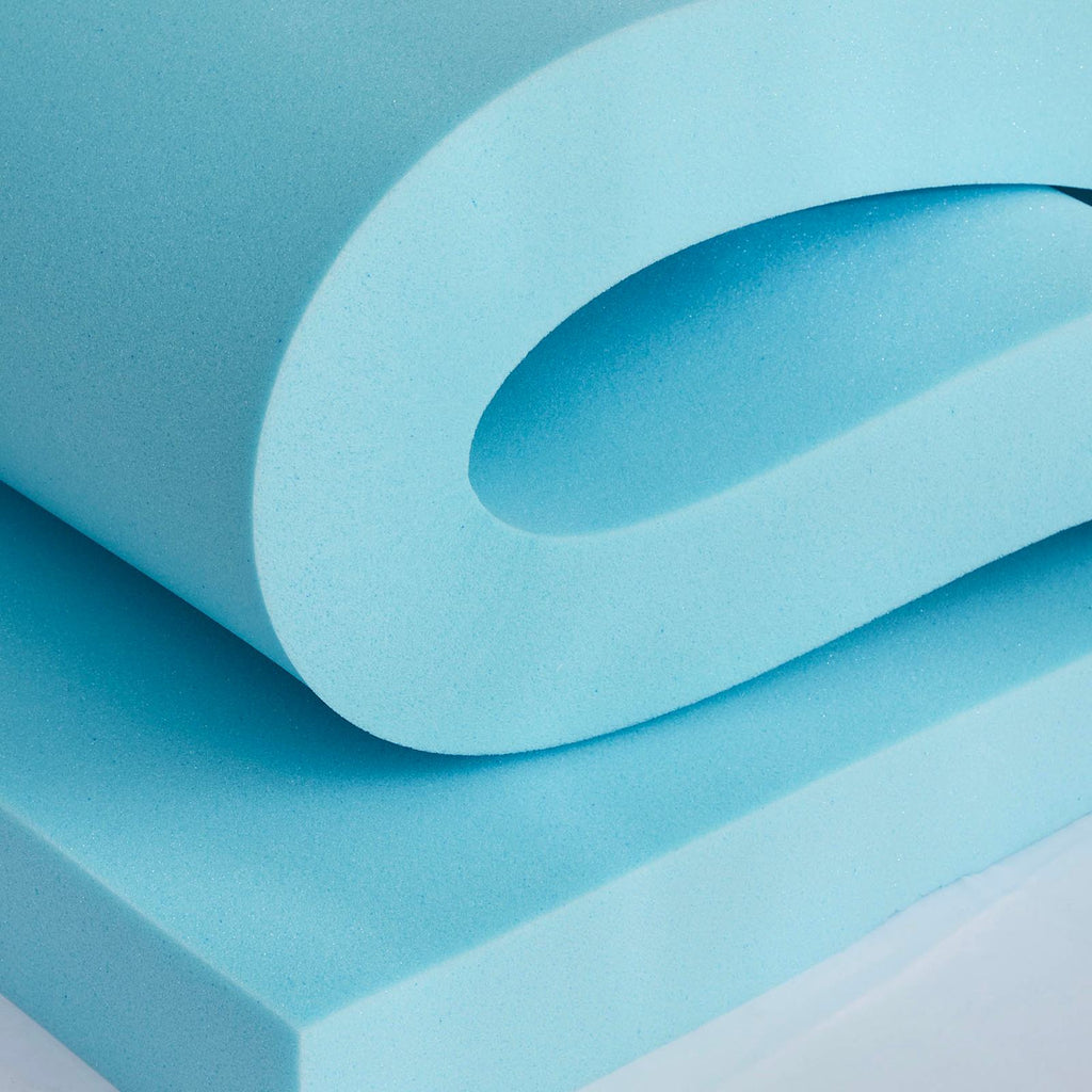 3" Ultra Cooling Gel Memory Foam Mattress Topper with Cover