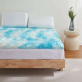 2.5" 7-Zone Cooling Gel Memory Foam Mattress Topper
