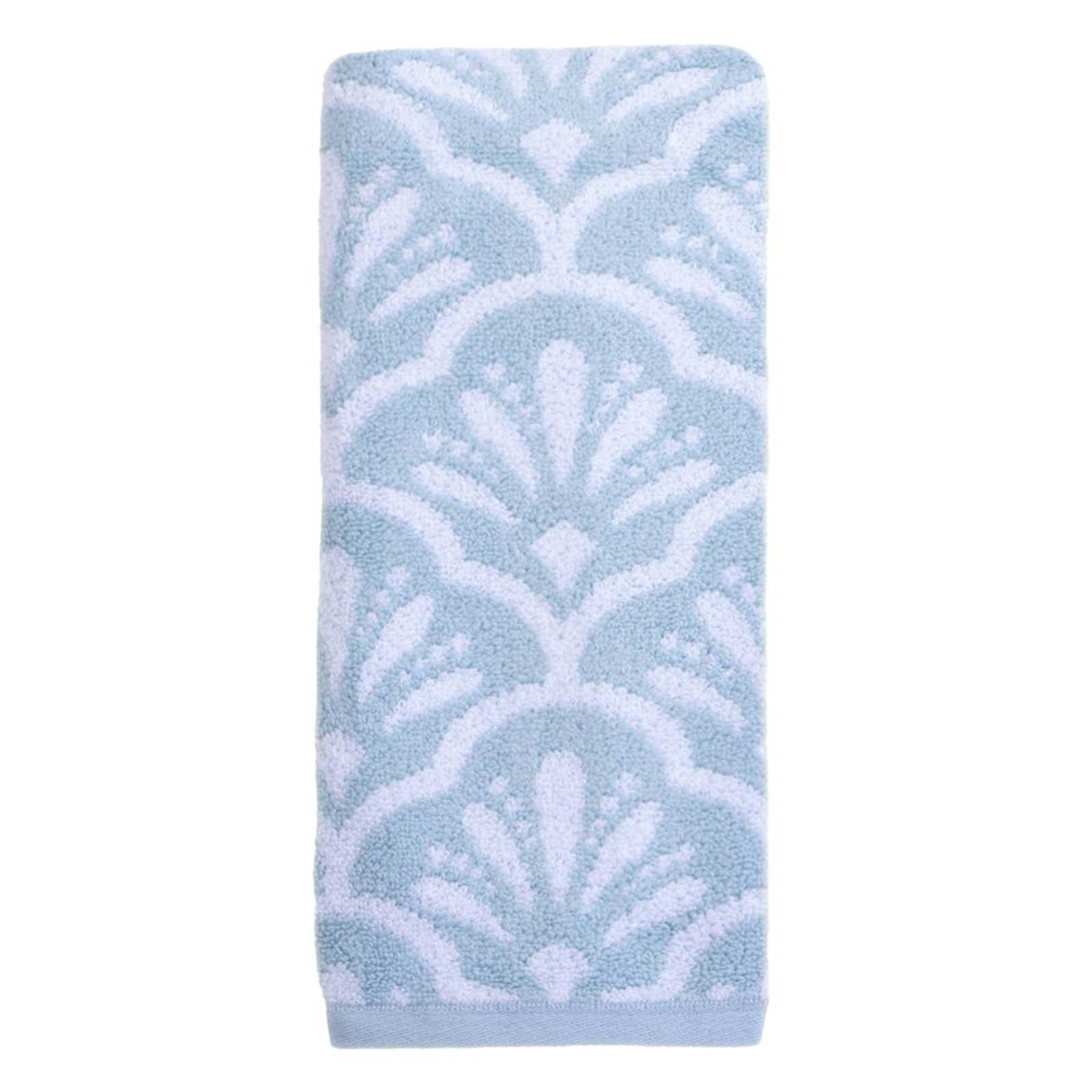 Portside Luxury Blue Jacquard Towel Set