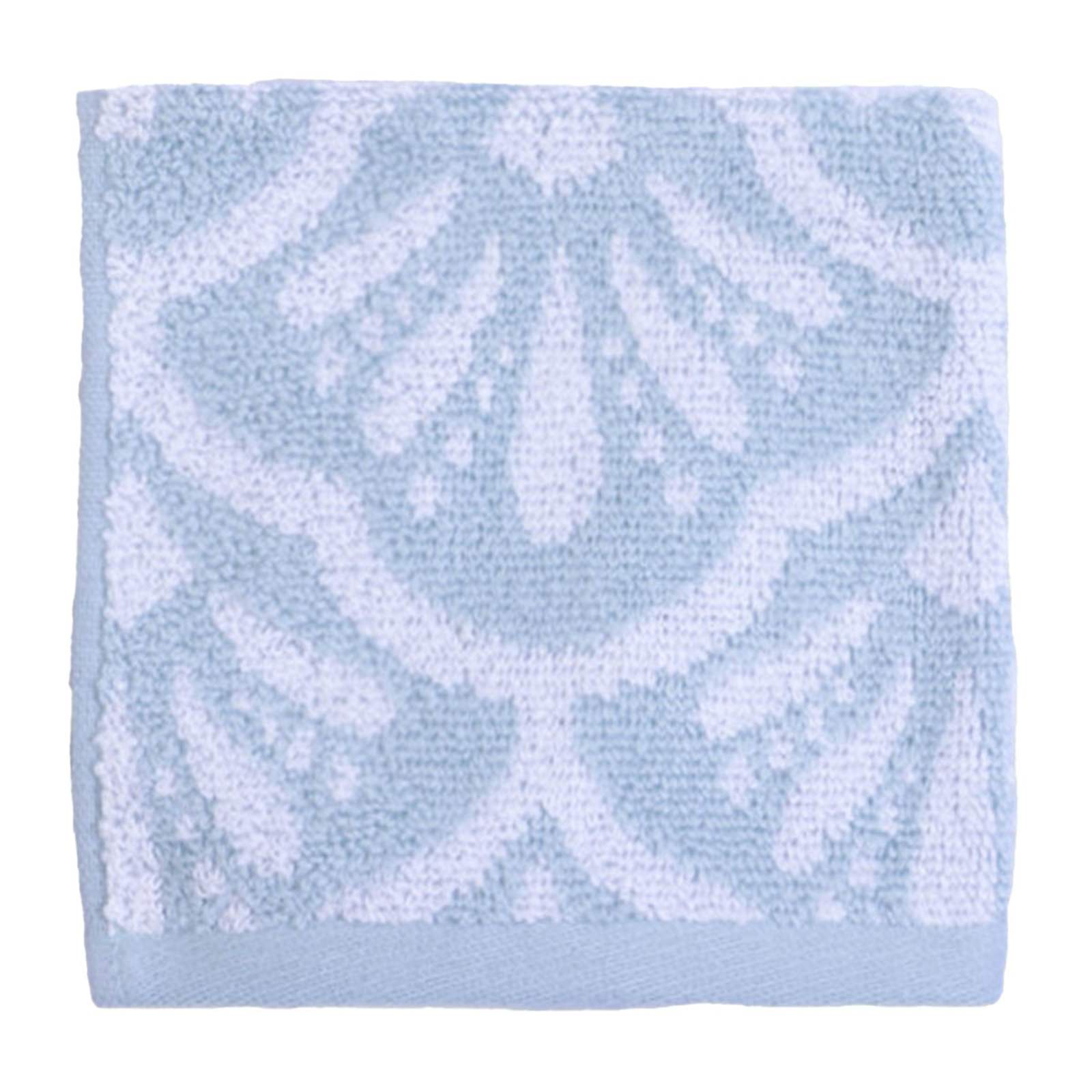 Portside Luxury Blue Jacquard Towel Set